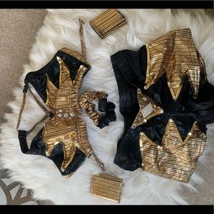 Boxing inspired Fitness routine outfit